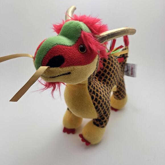 Vintage Webkinz Chinese Dragon with No Tag, Ganz Plush Rare (9 inch) - Picture 1 of 5